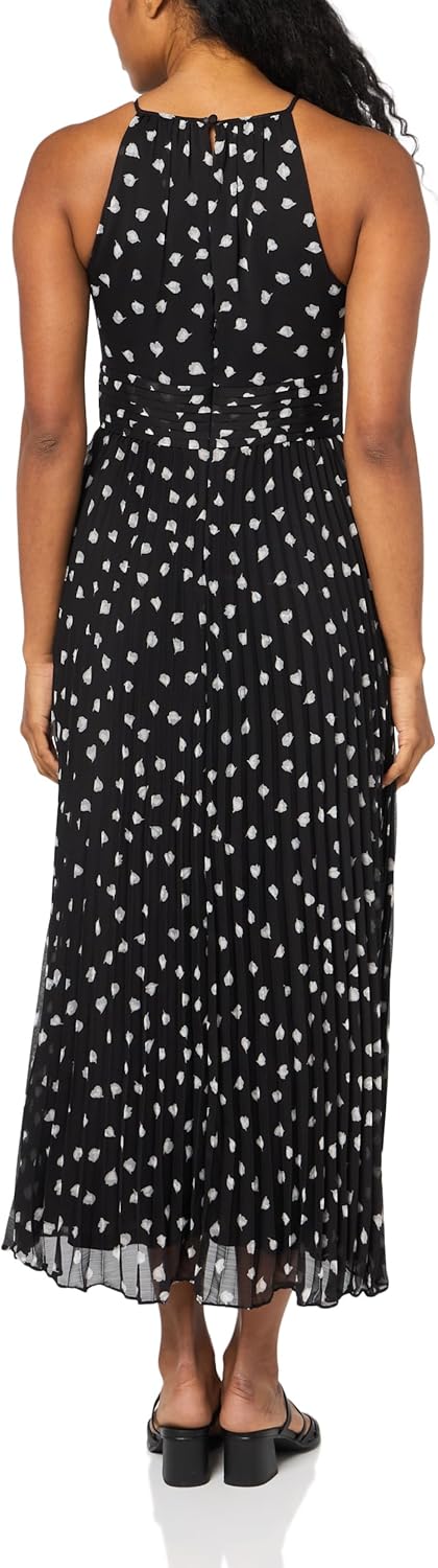 Adrianna Papell Women's Print Pleat Ankle Dress - Image 2