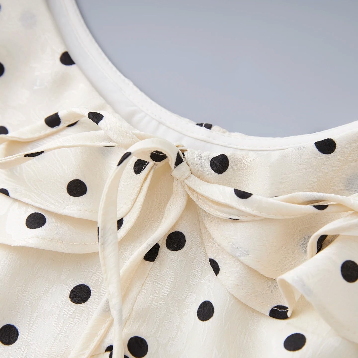 AHEHSAAO Summer Women's Dress Short Sleeve Print Ruffle Slim Fit Retro Maxi Dress - Image 4