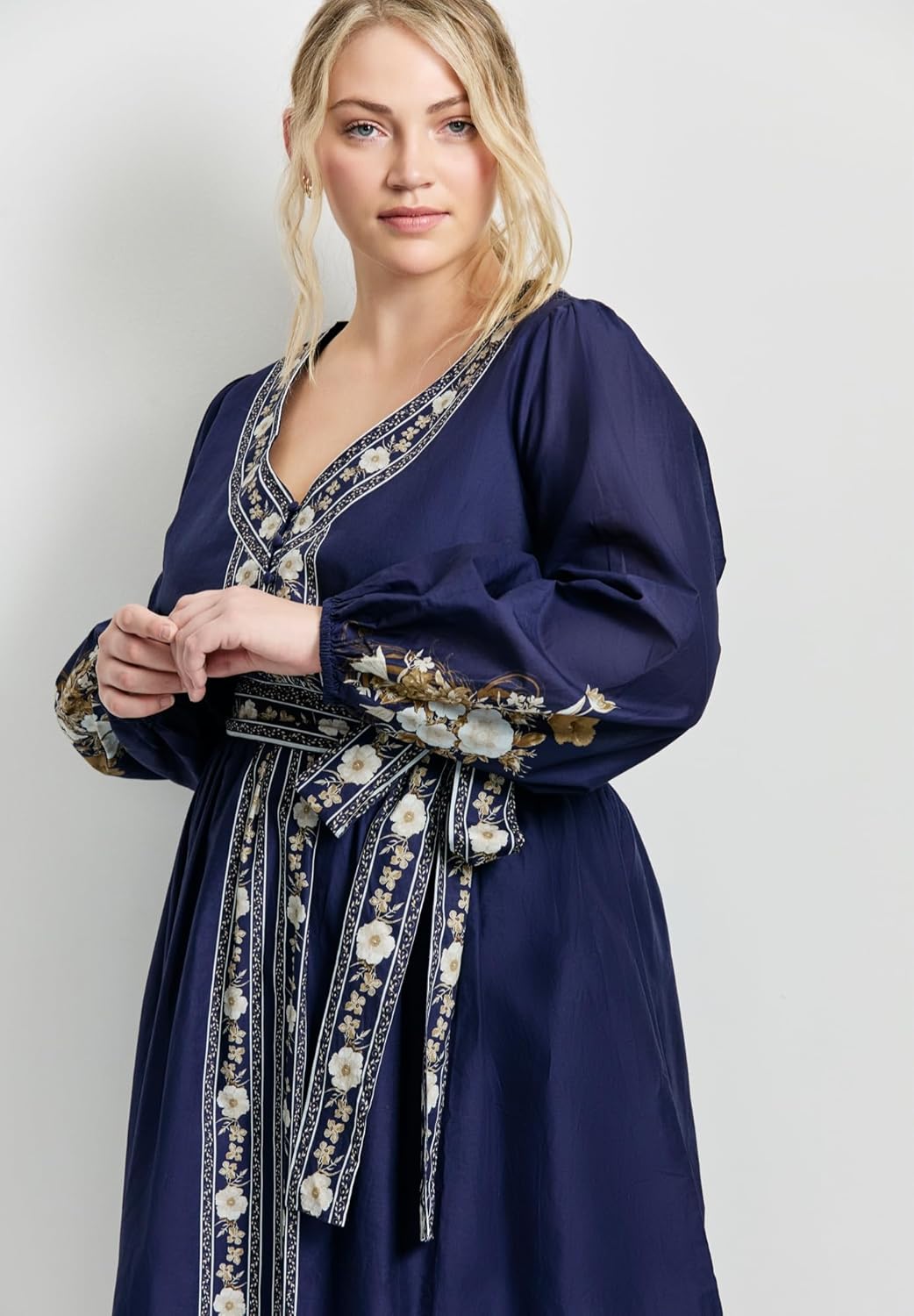 Avenue Women's Plus Size Ethereal Escape Maxi Dress - Image 4