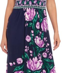 bestmobilephonecases Women's V-Neck Sleeveless Maxi