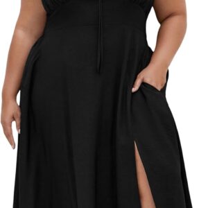 City Chic Women's Plus Size Dress - Abbigail Split Maxi