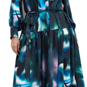 City Chic Women's Plus Size Dress - Haze Bloom Maxi