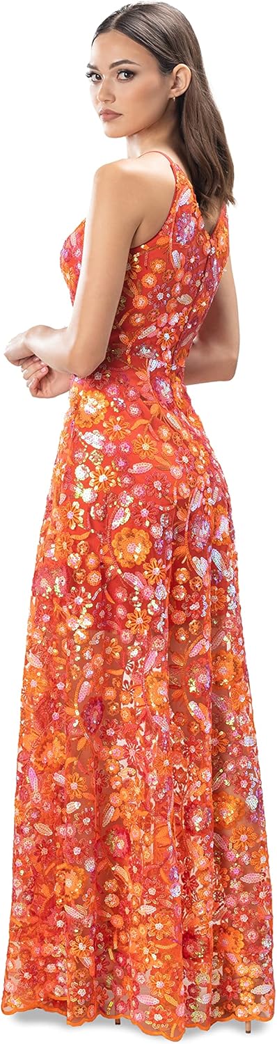 Dress the Population Women's Ariyah Fit and Flare Maxi Dress - Image 2