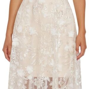 Dress the Population Women's Sidney Fit and Flare Maxi Dress