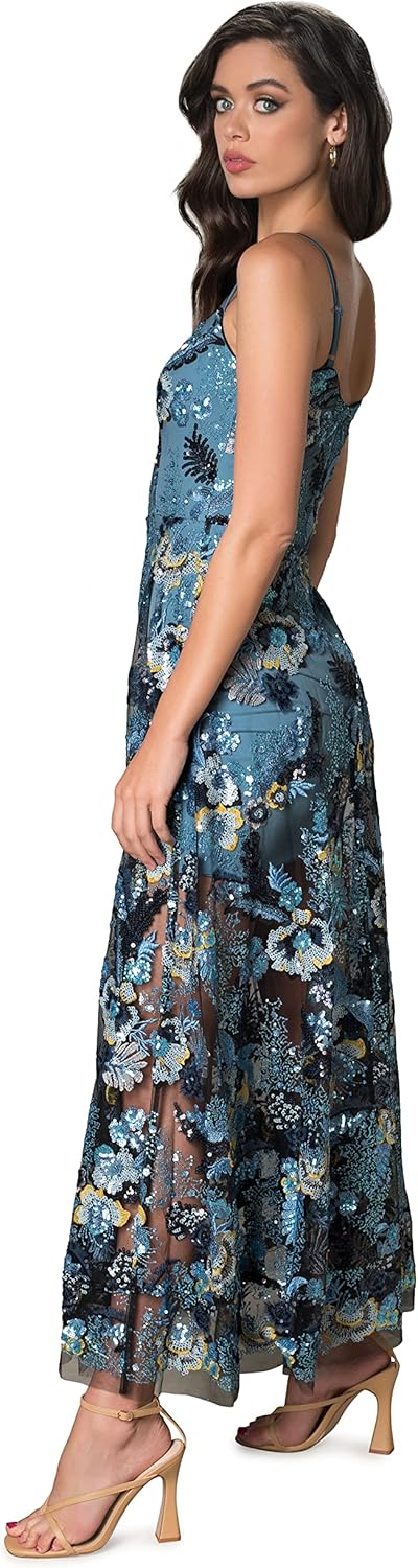 Dress the Population Women's Umalina Fit and Flare Maxi Dress - Image 2