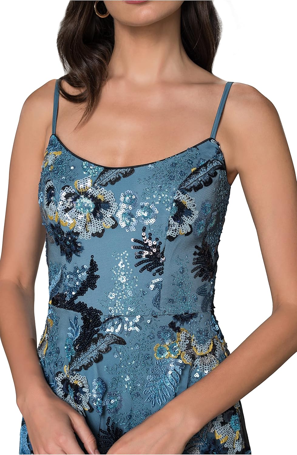 Dress the Population Women's Umalina Fit and Flare Maxi Dress - Image 4