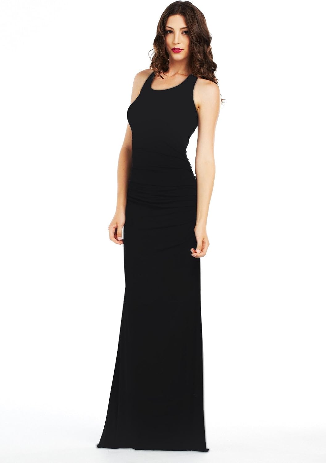 Emotion Apparel Hand Dyed Racerback Maxi Dress