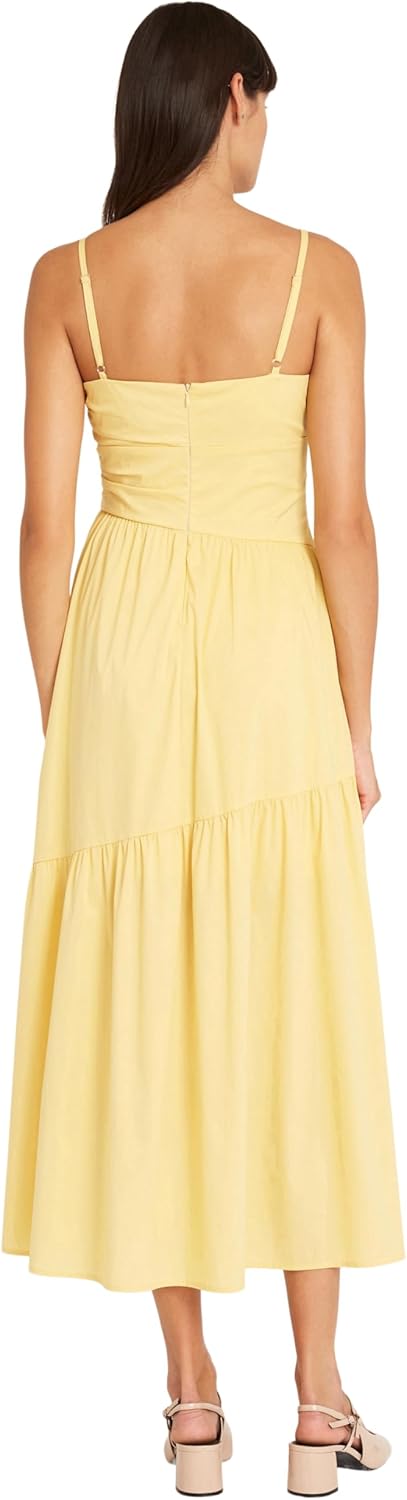 Luxely Spaghetti Strap Angled Tiered Maxi Pockets | Summer Casual Dresses for Women - Image 3