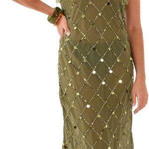 Nasty Gal Women's Coin and Tassel Embellished Maxi Dress