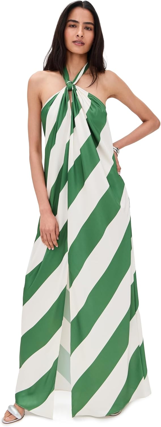 Ronny Kobo Women's Halter Chantell Maxi Dress