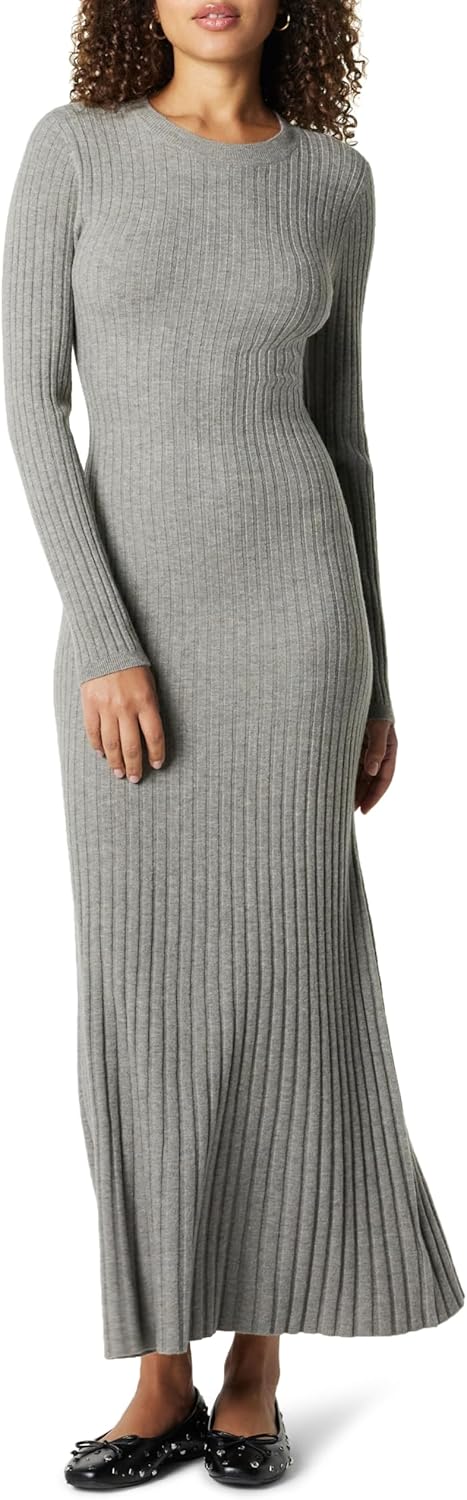 The Drop Women's Ashlyn Ribbed Sweater Maxi Dress - Image 9