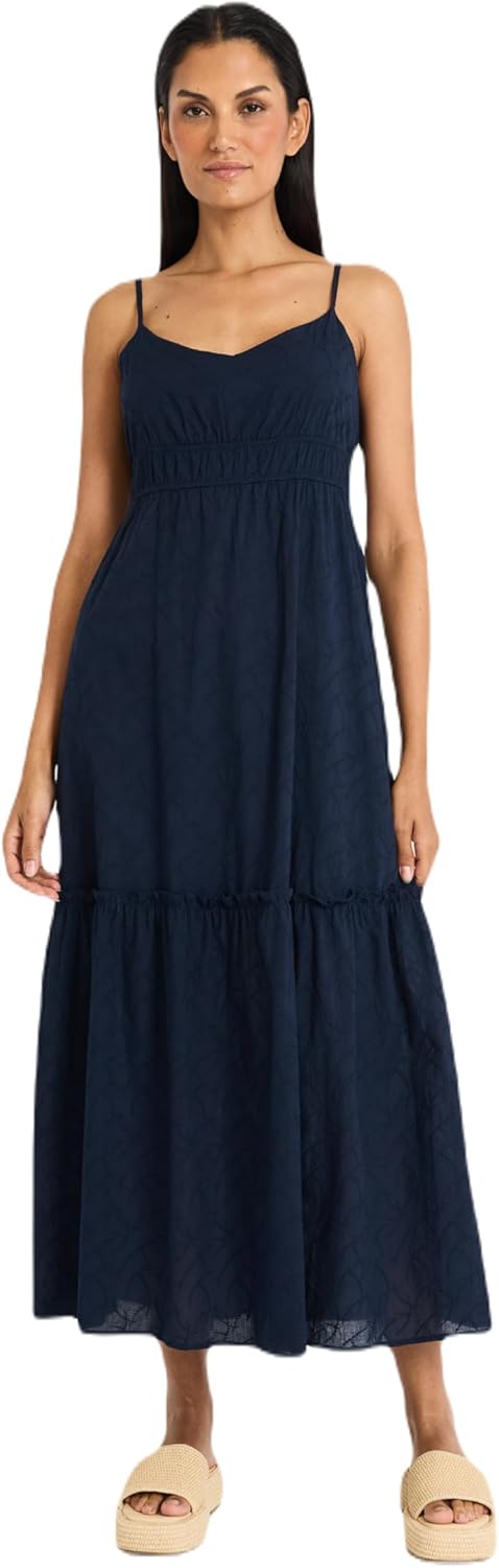 The Good Journey Women's Tiered Maxi Empire Waist with Sweetheart Neckline-Spaghetti Strap Summer A-line Dresses - Image 6