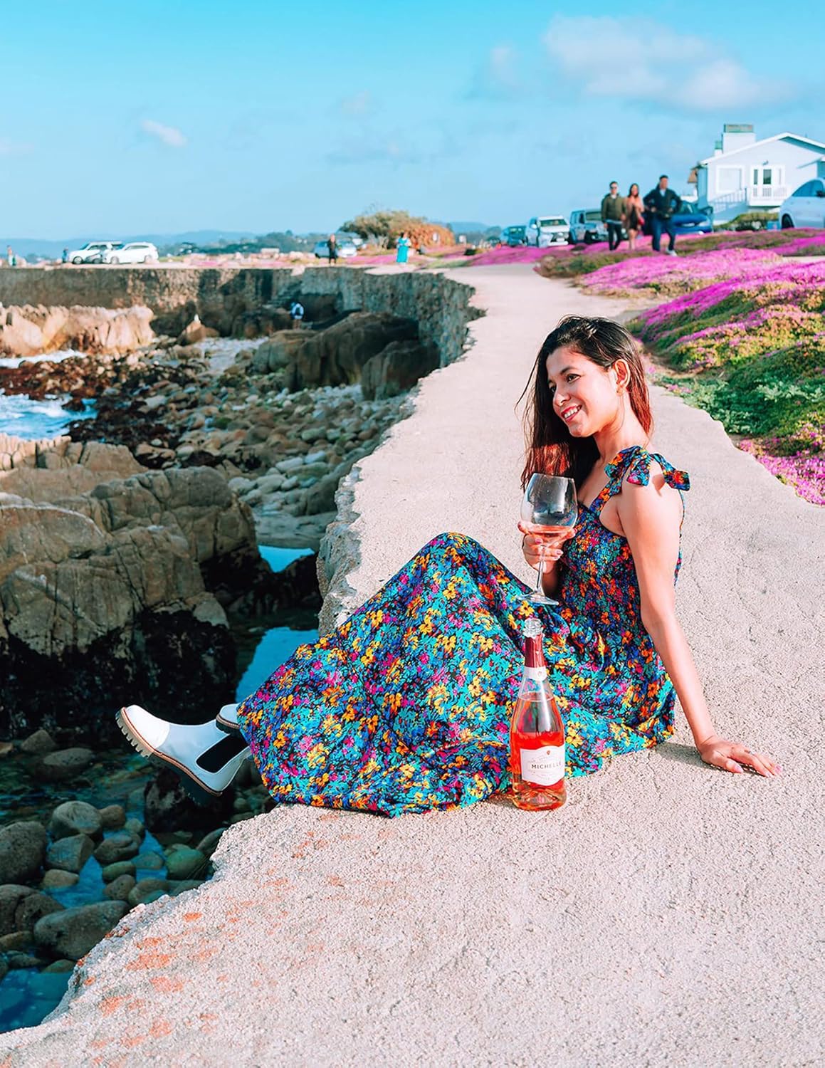 Tobrief Summer Floral Print Maxi Dresses for Women - Image 9