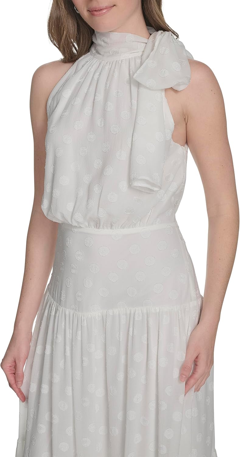 Tommy Hilfiger Women's Halter Neck Sleeveless Maxi Dress - Image 2