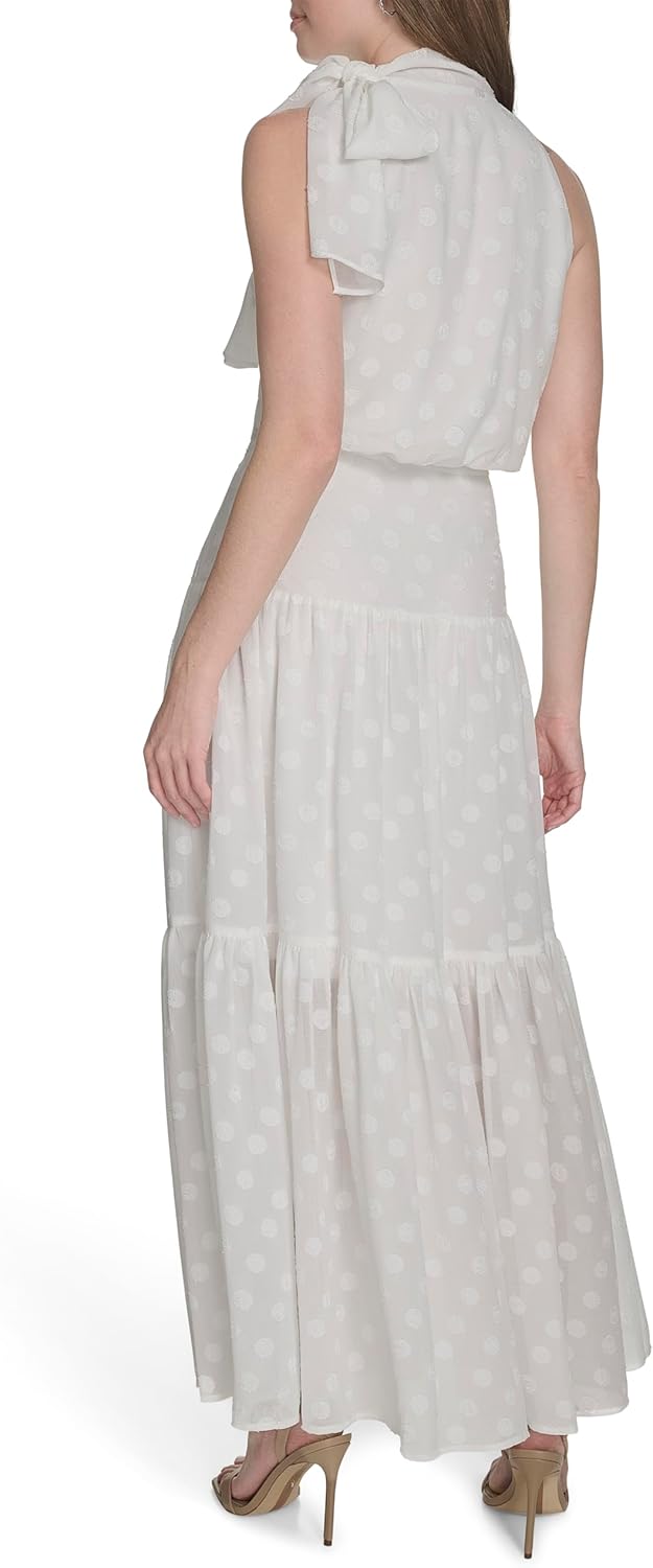 Tommy Hilfiger Women's Halter Neck Sleeveless Maxi Dress - Image 4